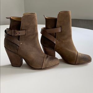 Rag & Bone Harrow ankle strap booties